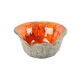 Jan Van Erp Earthenware Ashtray Vide Poche Orange Fat Lava 15cm
