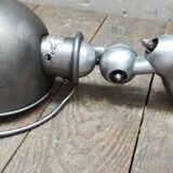 Jielde workshop lamp with graphite patina