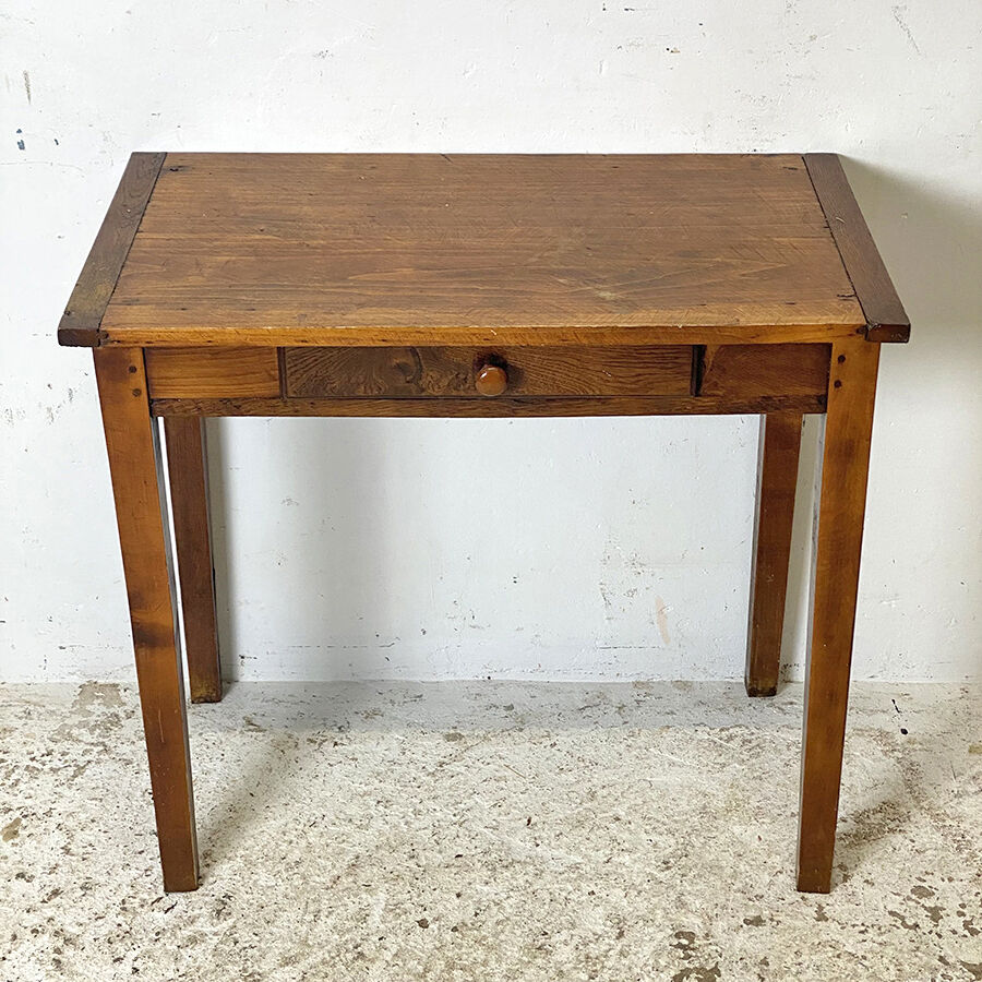 Desk in fir vintage 50