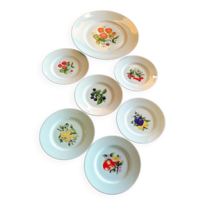 assiettes à dessert