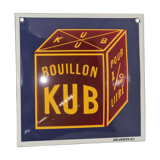 Kub broth enamel plate