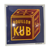 Kub broth enamel plate