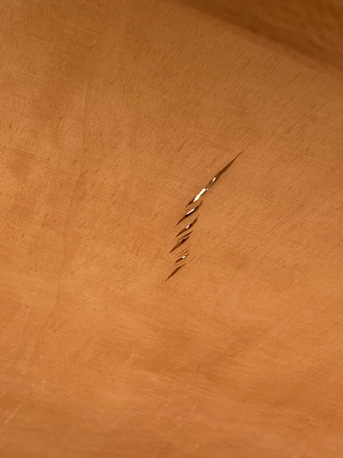 Parisian art deco cabinet 1930 raw wood