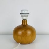 Scandinavian style wooden ball lamp, 1960s