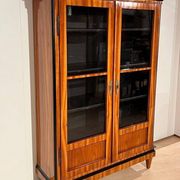 Biedermeier Bookcase, Cherry Veneer, South Germany 1820