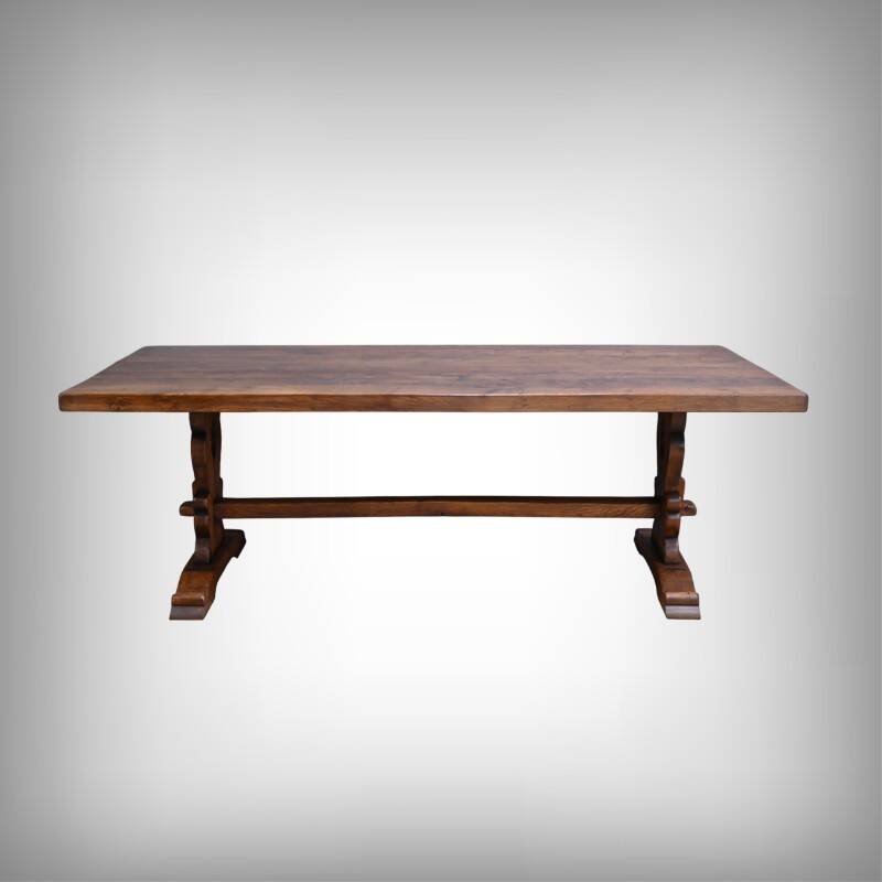 Table de monastère en chêne