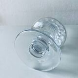 Crystal footed vase