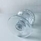 Vase sur pied en cristal