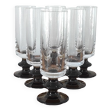 6 coupes à champagne vintage