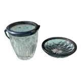 Ice bucket and plate