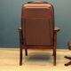 Mobel Team Fold-Out, Scandinavian leather armchair