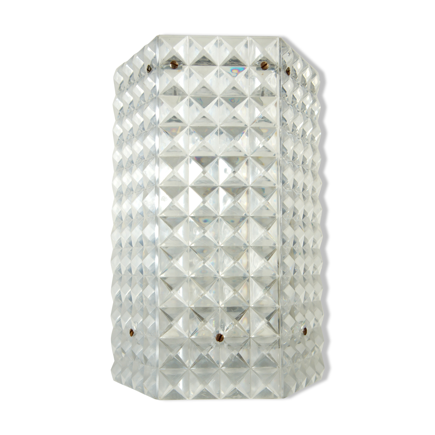 Wall lamp "diamonds" Erco, 1970