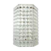 Wall lamp "diamonds" Erco, 1970