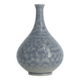 Mid-century Scandinavian collector's vase in azure stoneware by Gunnar Borg for Höganäs.