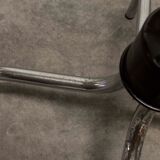 Manail holder parrot metal chrome industrial 1960