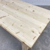 1950s pine table