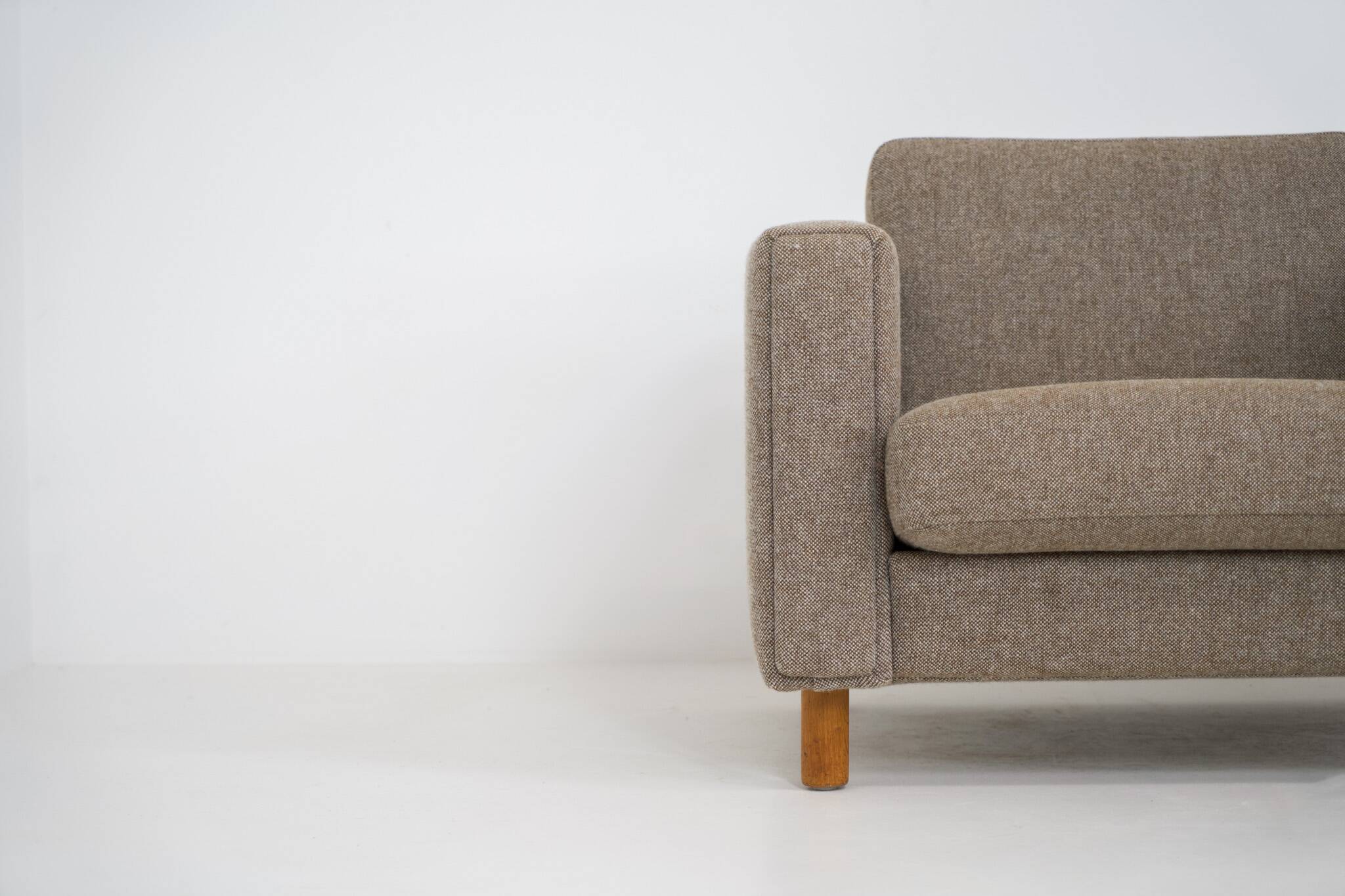 Rare pair of GE300 armchairs by Hans J. Wegner