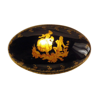 Bonbonniere porcelaine le trefle limoges