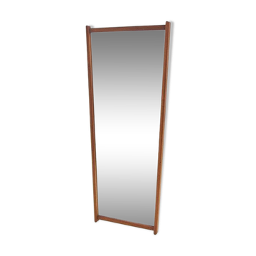Scandinavian teak mirror "GT 7037", Glas & Trä, Sweden, 1950, 100x42cm