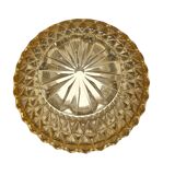 Herda Holland - lampe de plafond - géométrique - verre pressé - années 60