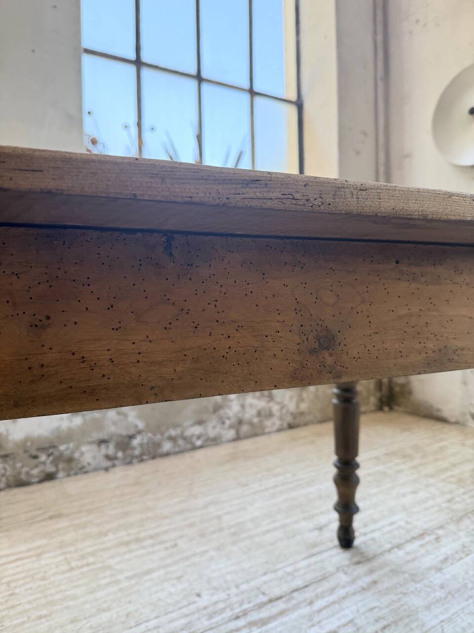 Oval farmhouse table 250cm pine