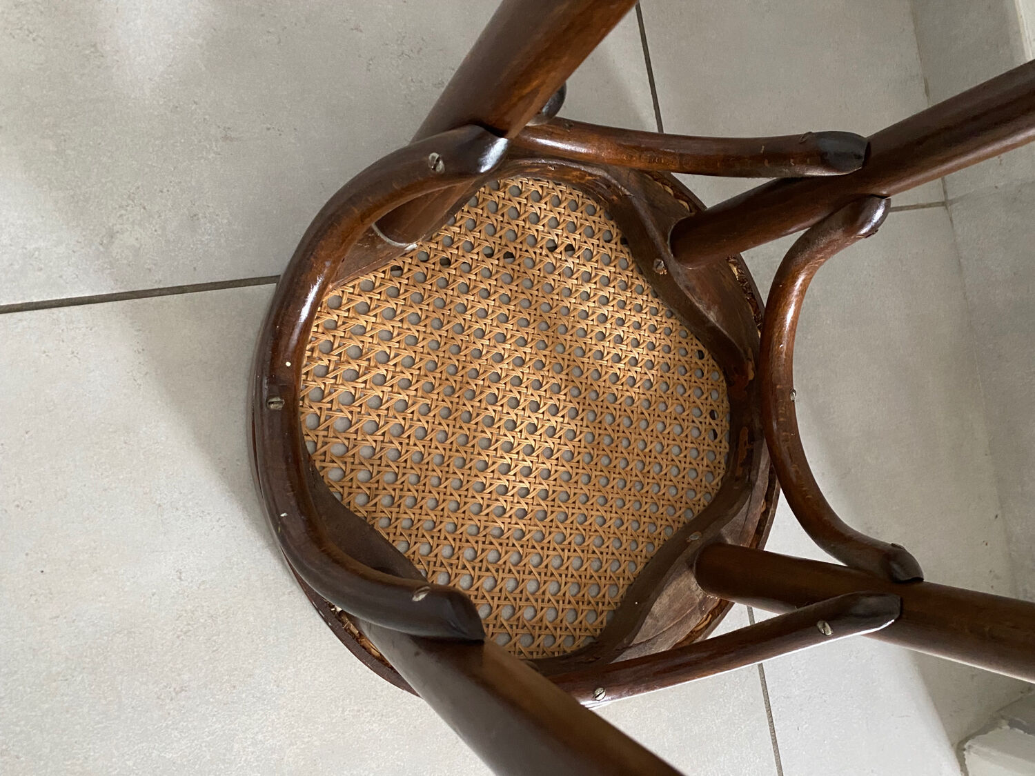 Lot de 4 tabourets bar vintage