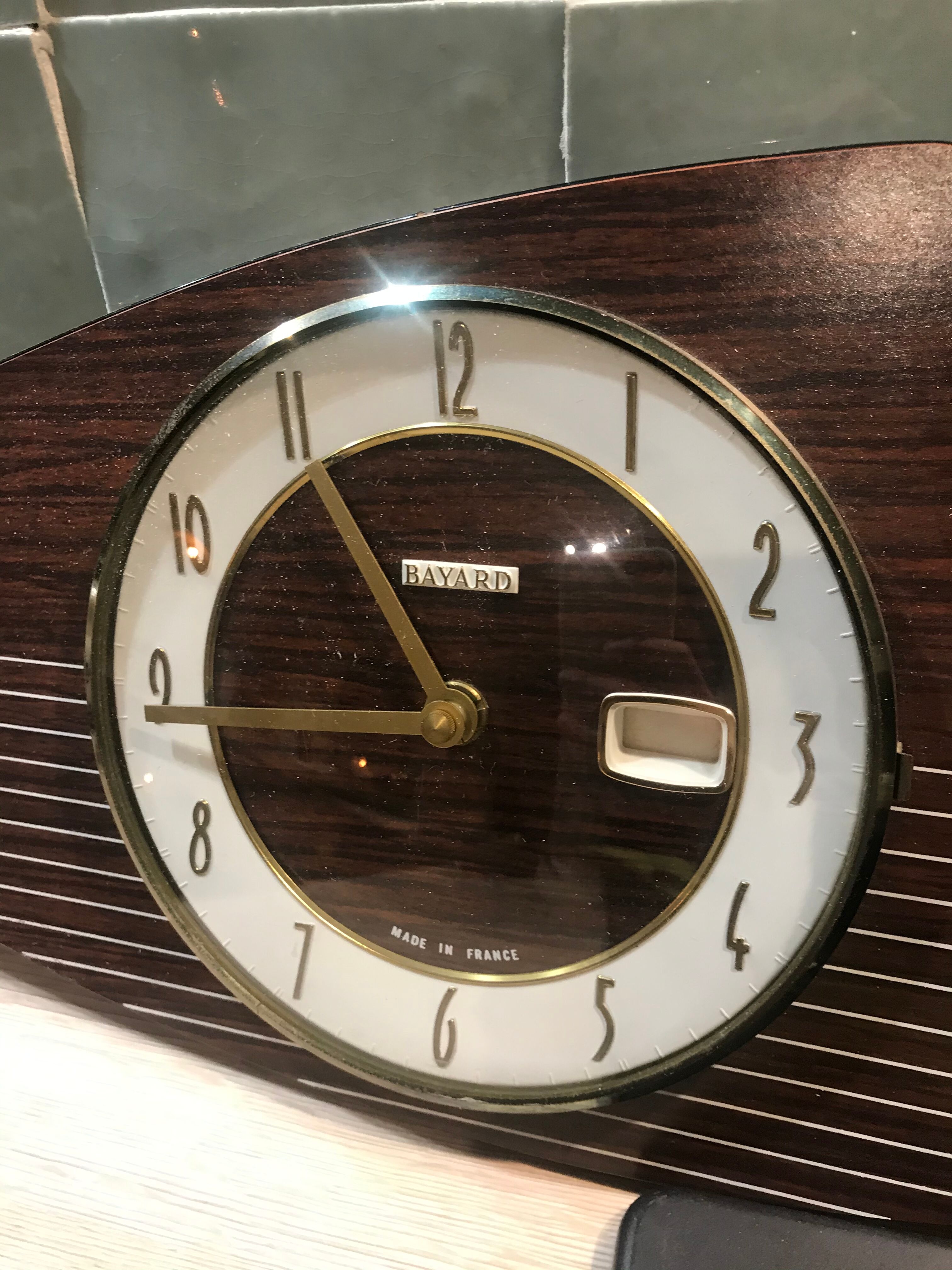 Clock Formica boat Bayard