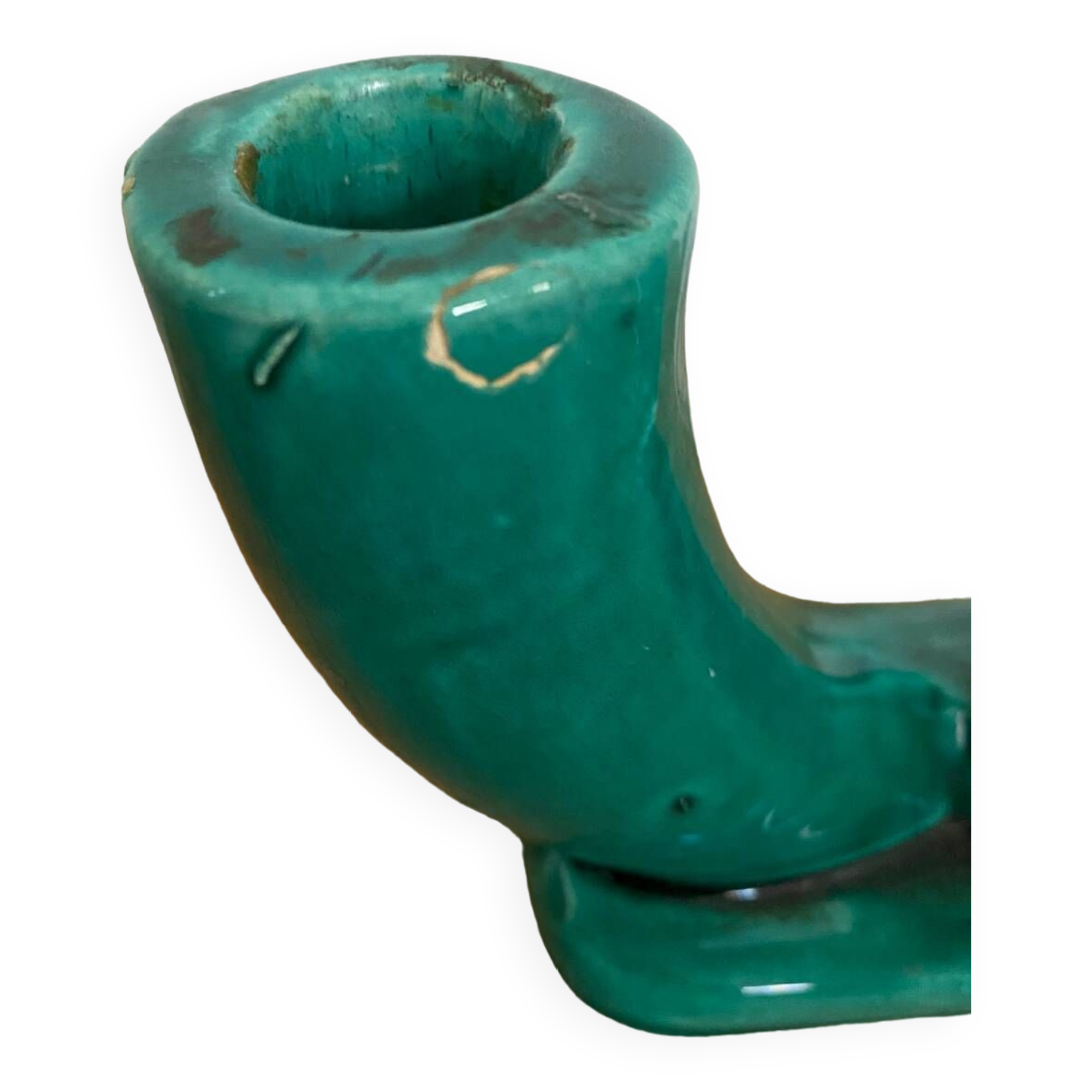 Pair of Vallauris candlesticks