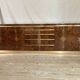 1970s sideboard in walnut burl