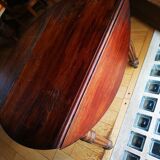 Rustic oak table 1930 with flap