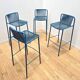 Set of 4 Tribeca 3667 stools, Pedrali