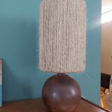 Vintage stoneware lamp