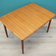 Teak table, Danish design, 60s, made in Denmark
