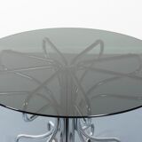 Sculptural Italian design table from the 1970s