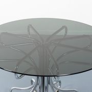 Sculptural Italian design table from the 1970s