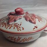 Pink candy dish from Moustiers