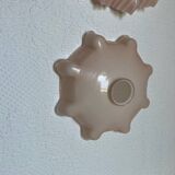 Pink opaline pendant chandelier