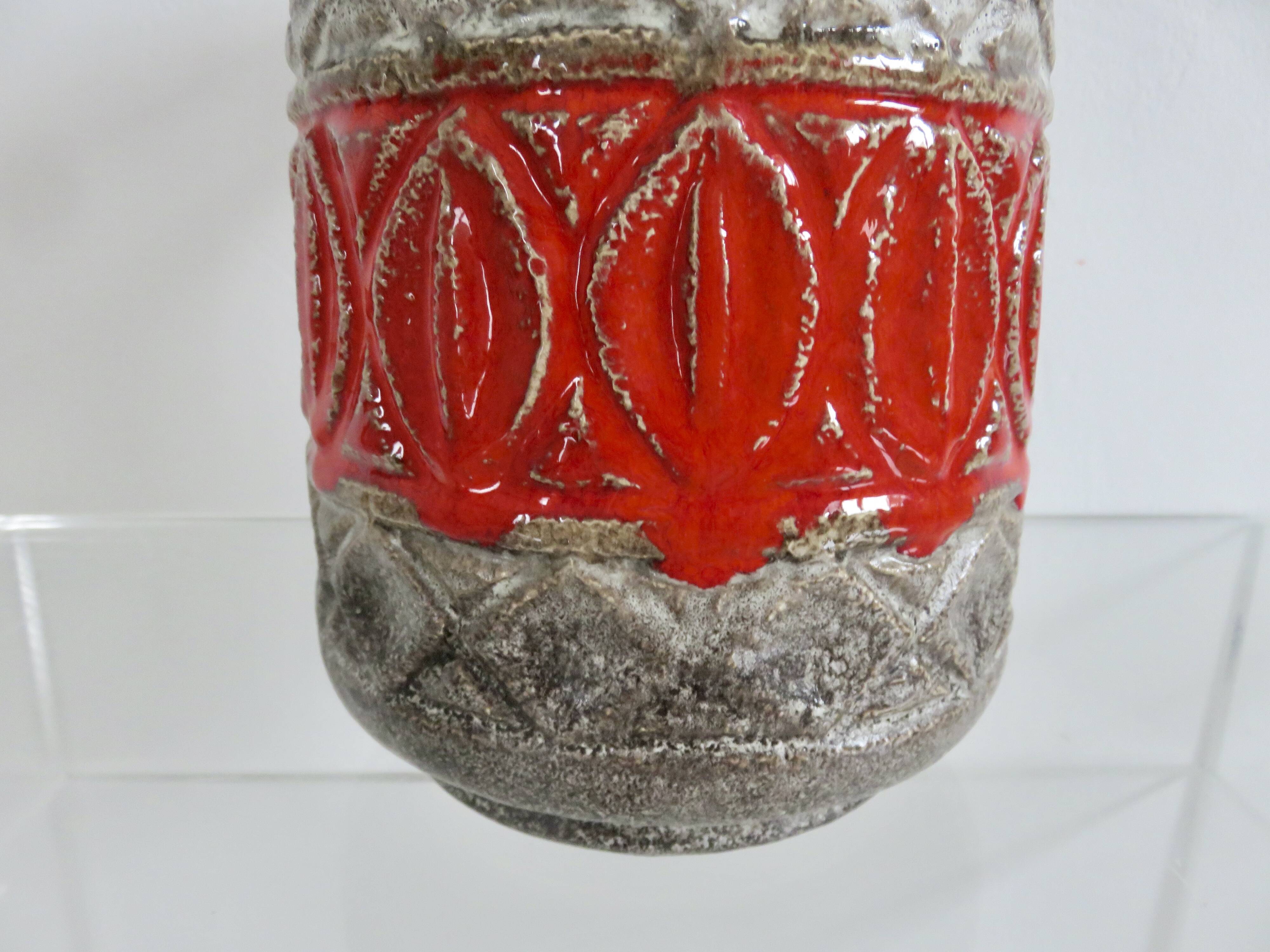 Large ceramic vase, "Germany" 50s 60s