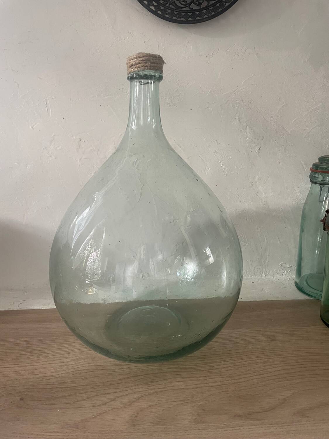 Dame-Jeanne Rope and glass 8l