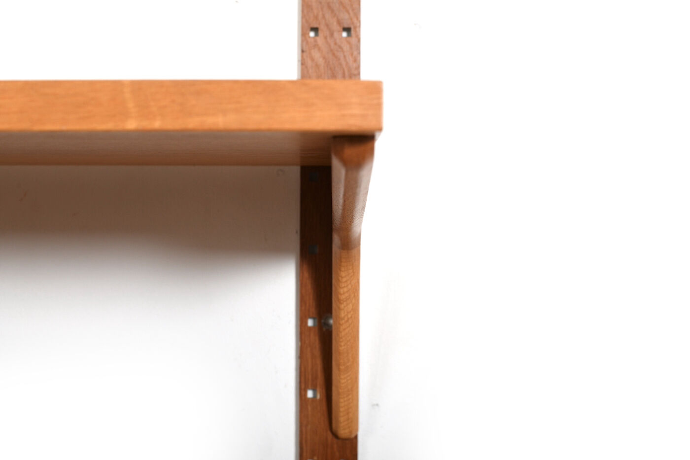Danish Oak Shelf System by HG Furniture 1960s