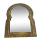 Brass mirror
