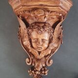 Carved saddle