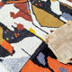 Tapis berbère tribal coloré 257 x 150 cm