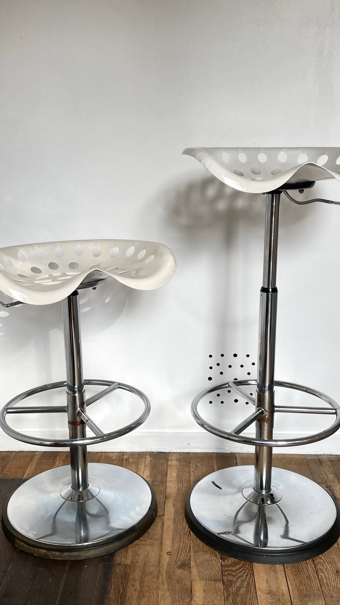 Mirima high stool vintage tractor seat