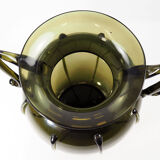 Art deco glass vase by Vittorio Zecchin for Cappellin Venini, 1920s