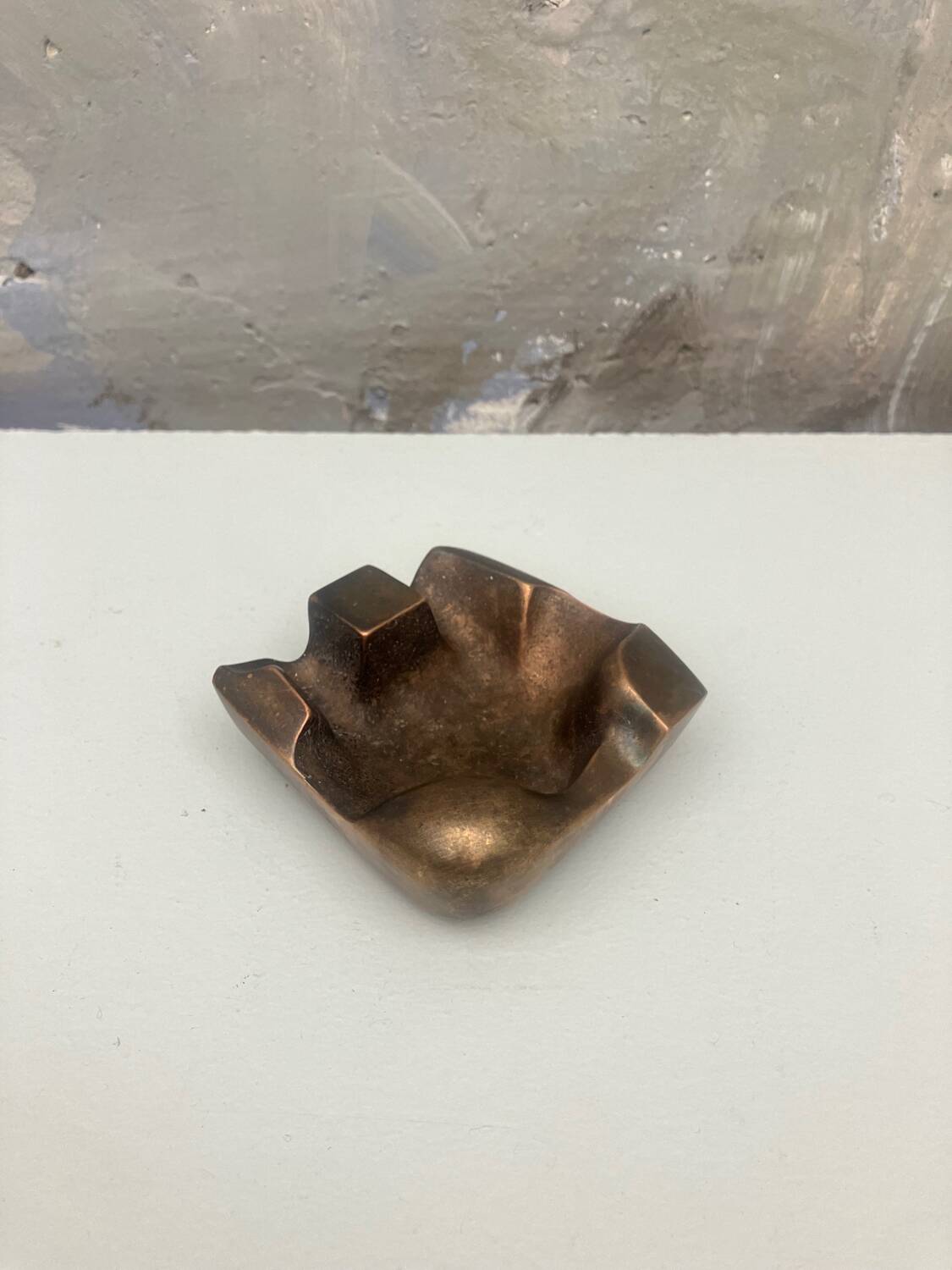 Bronze ashtray by Jacques Lauterbach 1965