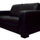 2-seater leather Natuzzi sofa with armchair