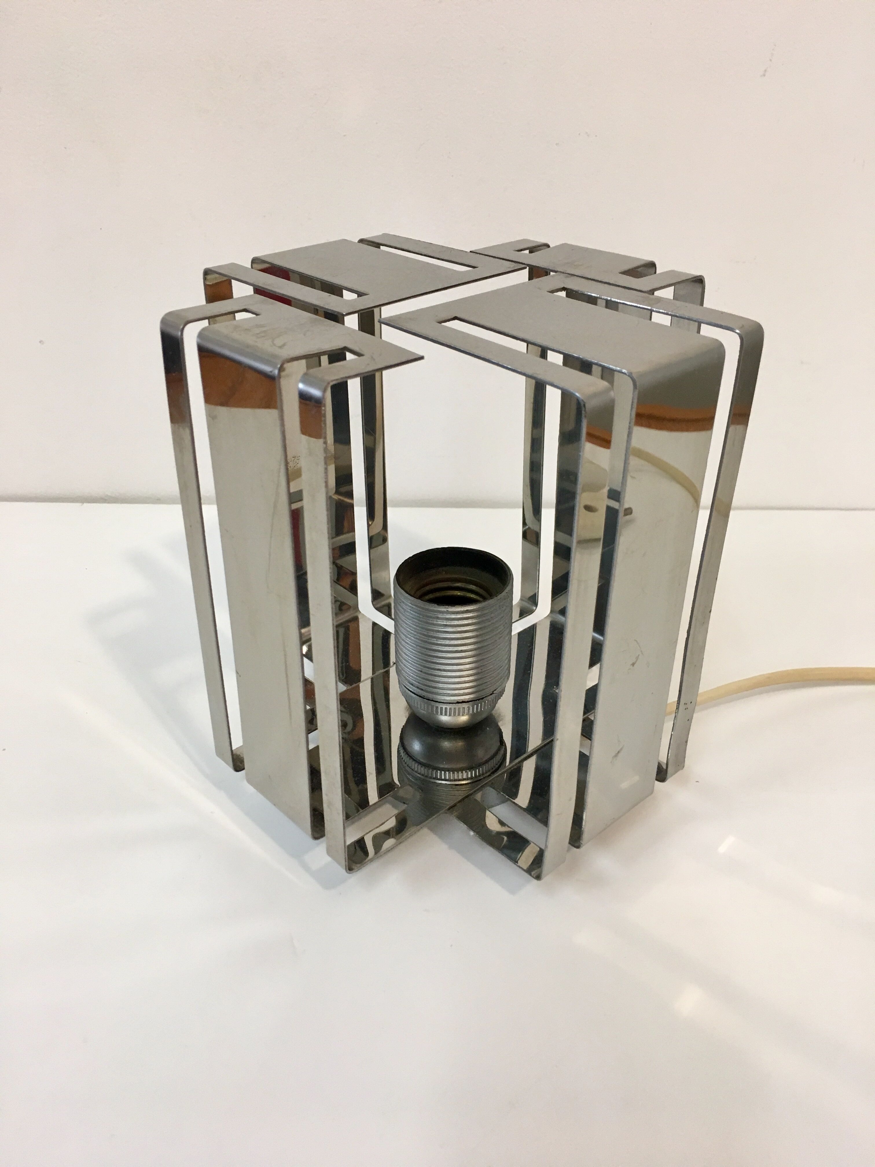 Geometric table lamp years 70