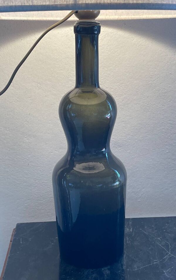 Lampe bouteille ancienne