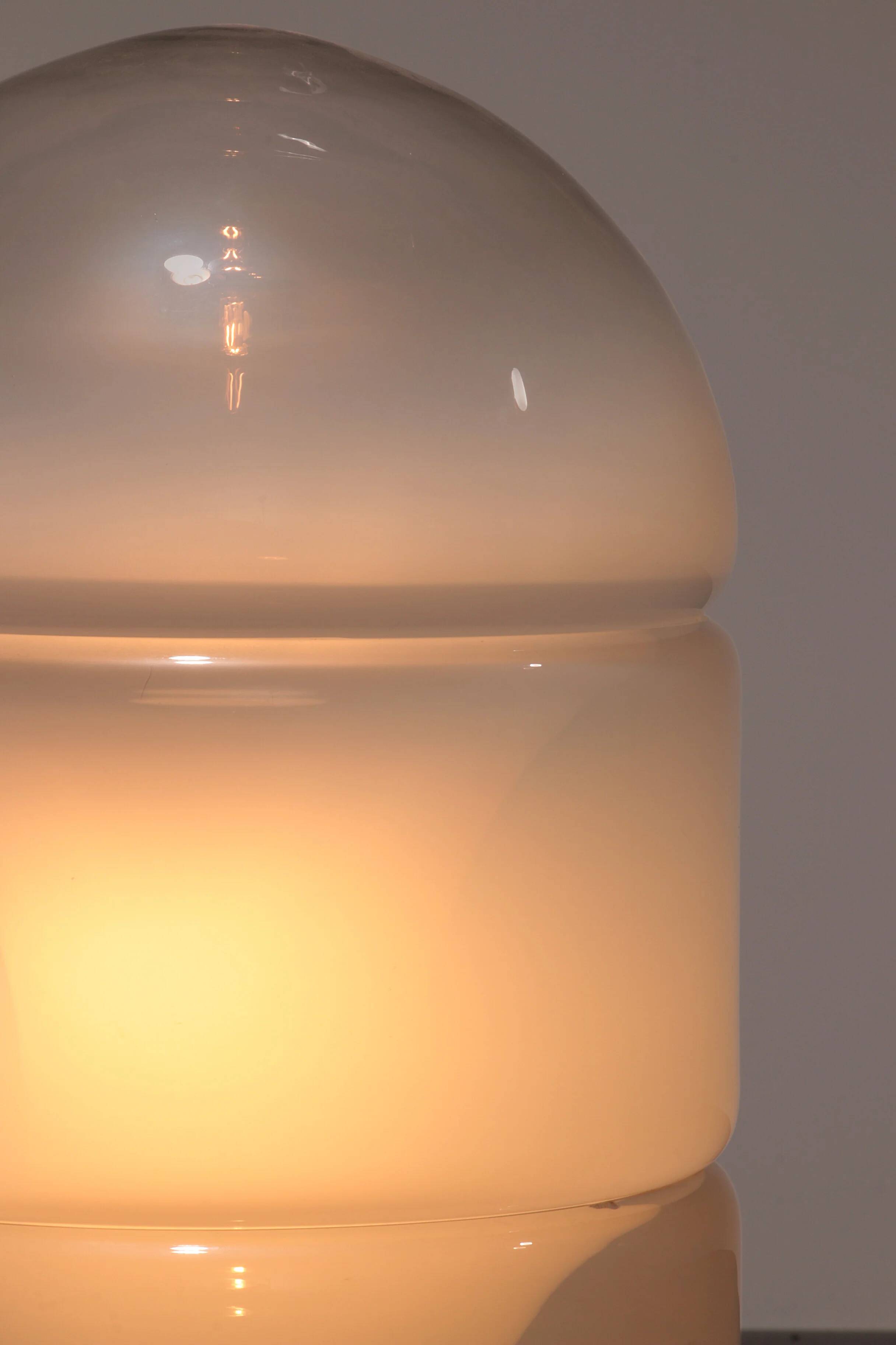 Lampadaire « Sfumato » LT 316 de Carlo Nason pour Mazzega, années 1970